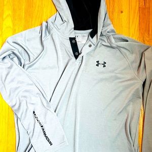 Under Armour long sleeve, hooded tee